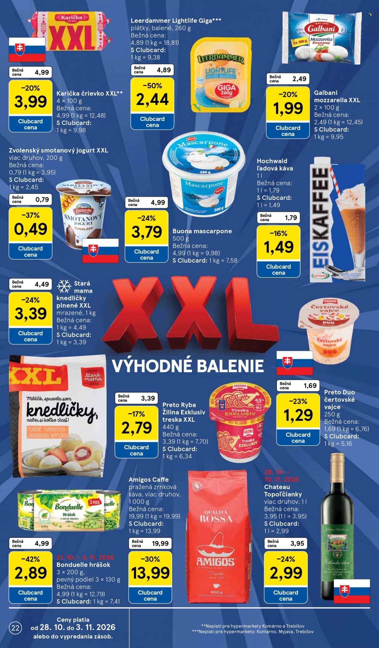 TESCO leták - Od stredy 28.10.2026