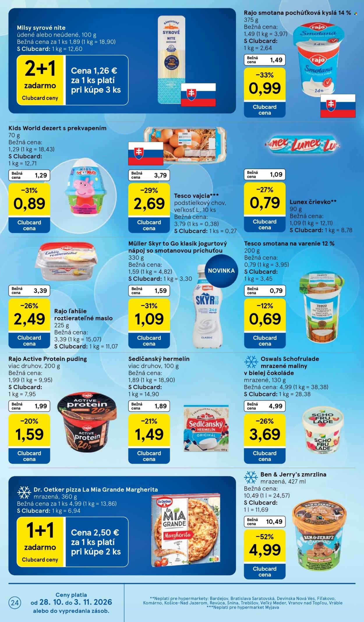 TESCO leták - Od stredy 28.10.2026