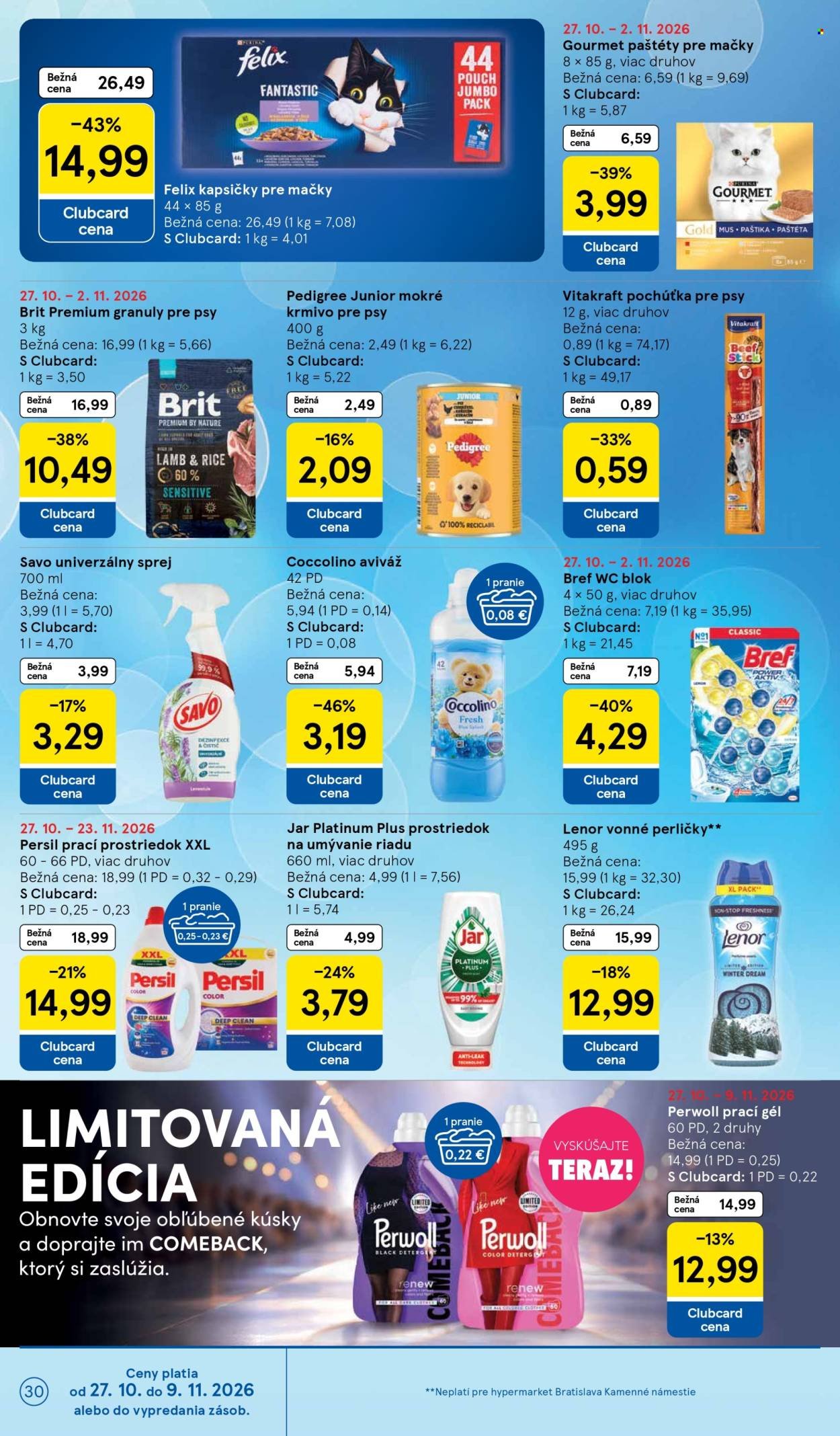 TESCO leták - Od stredy 28.10.2026