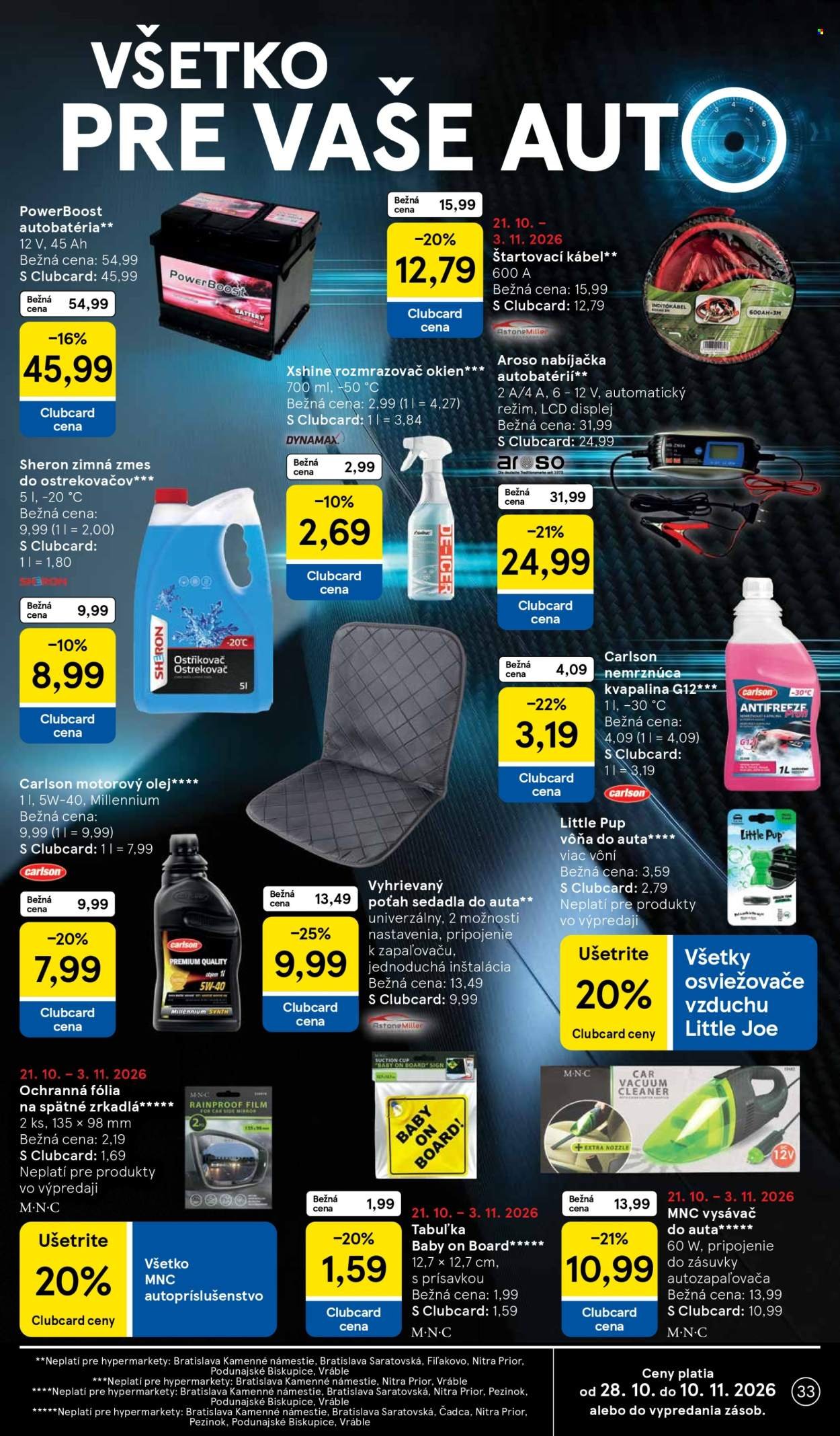 TESCO leták - Od stredy 28.10.2026