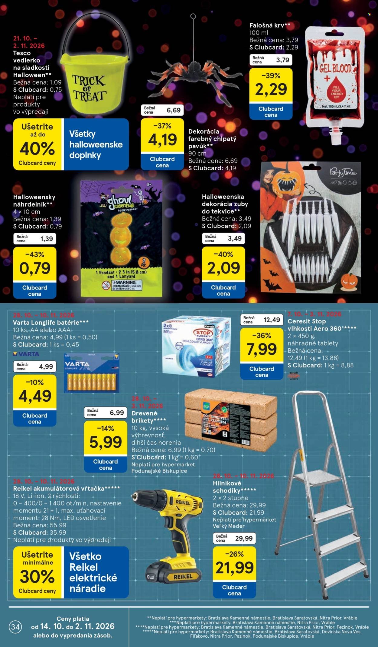 TESCO leták - Od stredy 28.10.2026