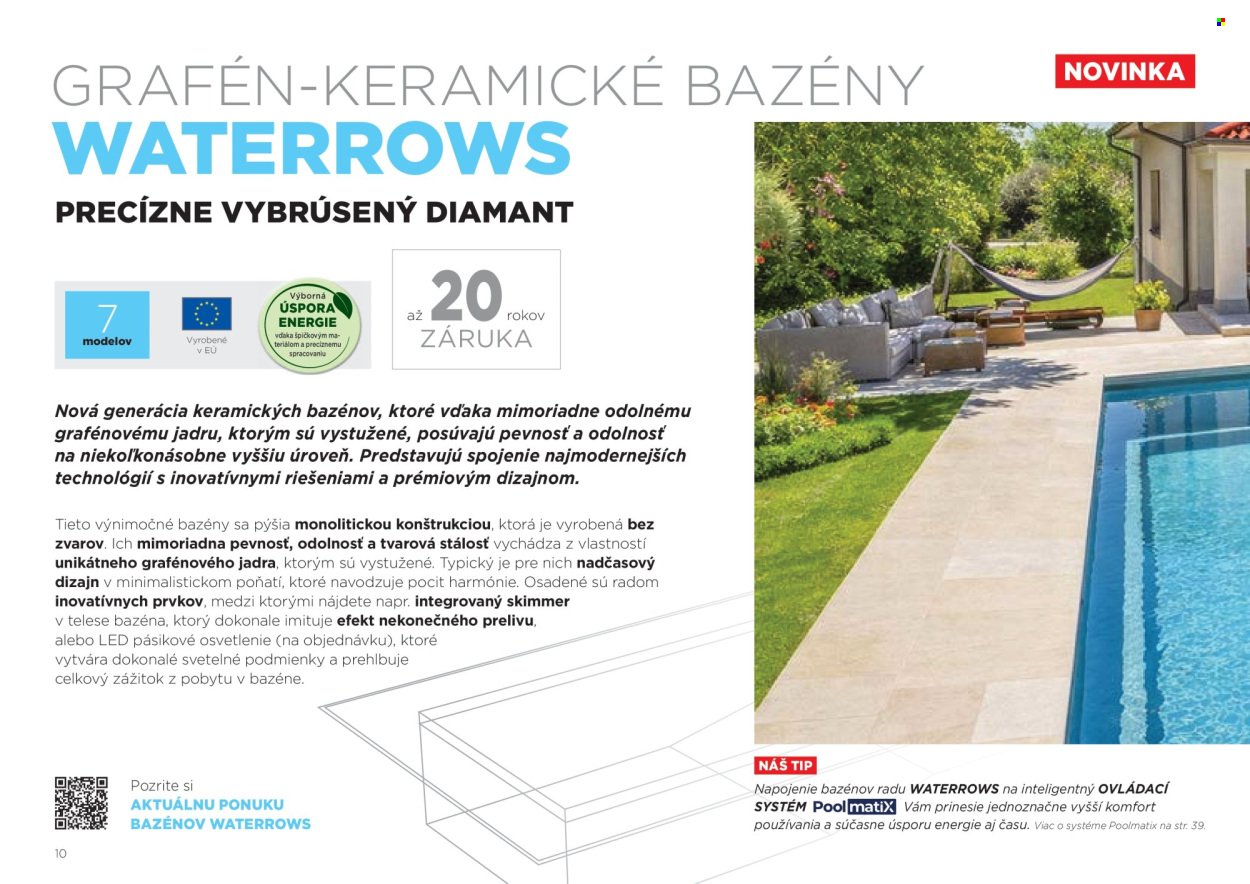 MOUNTFIELD leták - Katalóg prémiových bazénov