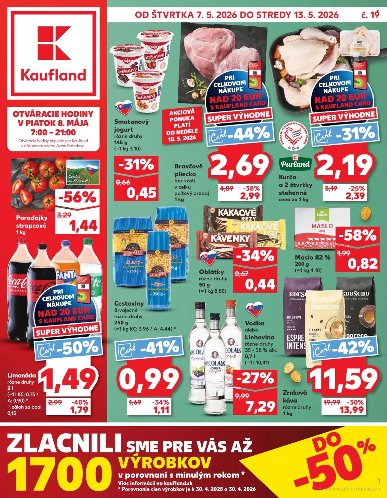 KAUFLAND leták - Od štvrtka 7.5.2026 (2026-05-07 - 2026-05-13) | 1