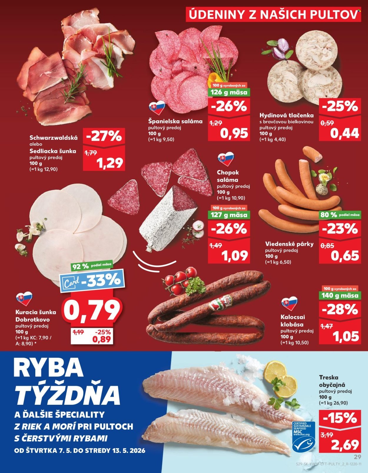 KAUFLAND leták - Od štvrtka 7.5.2026 (2026-05-07 - 2026-05-13) | 29