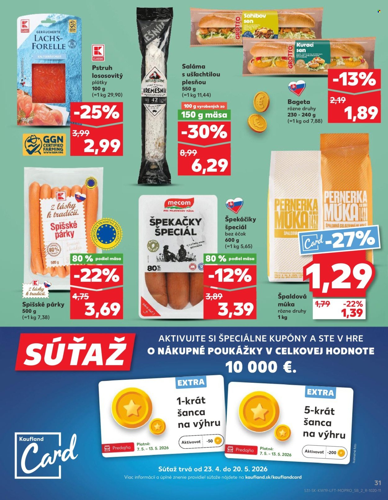 KAUFLAND leták - Od štvrtka 7.5.2026 (2026-05-07 - 2026-05-13) | 31