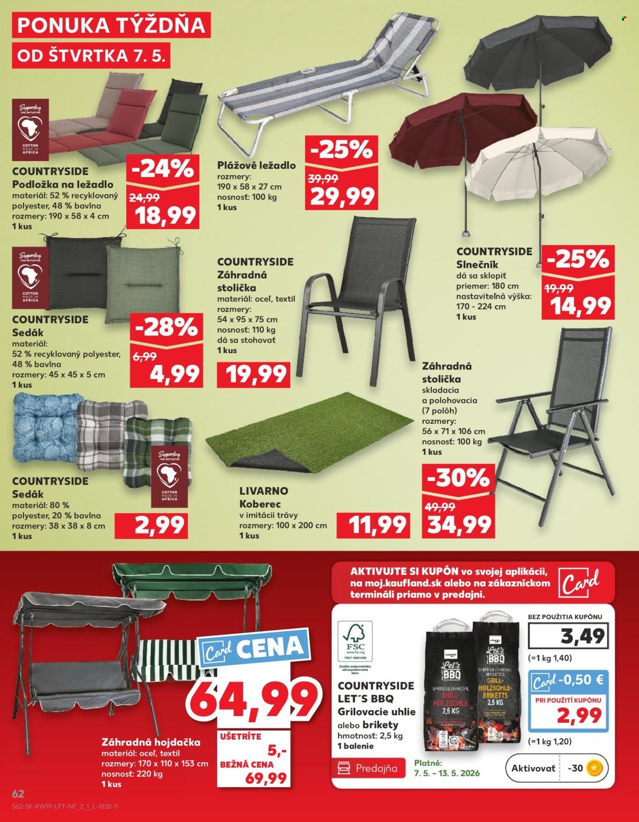 KAUFLAND leták - Od štvrtka 7.5.2026 (2026-05-07 - 2026-05-13) | 62