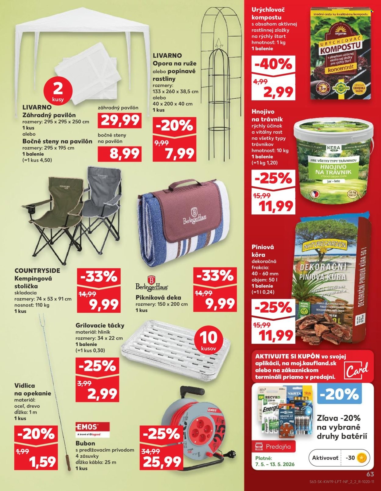 KAUFLAND leták - Od štvrtka 7.5.2026 (2026-05-07 - 2026-05-13) | 63