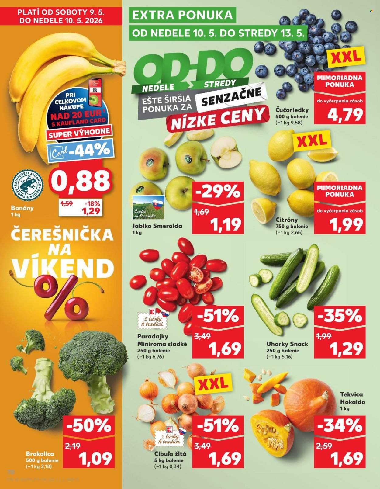 KAUFLAND leták - Od štvrtka 7.5.2026 (2026-05-07 - 2026-05-13) | 70