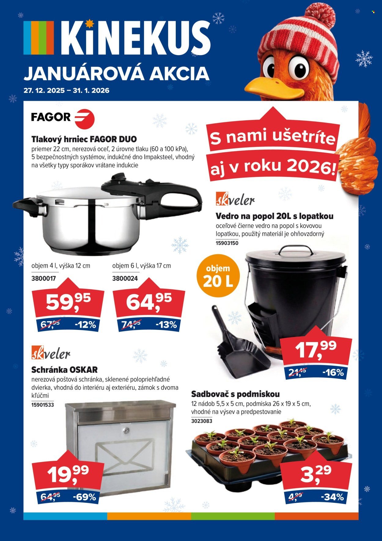 KINEKUS leták - Akciový leták (2025-12-27 - 2026-01-31) | 1