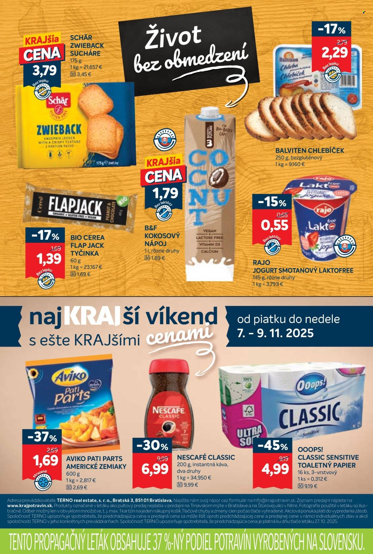 KRAJ leták - Od štvrtka 6.11.2025 (2025-11-06 - 2025-11-12) | 17