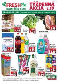 FRESH leták - Týždenná akcia (2026-05-07 - 2026-05-13)