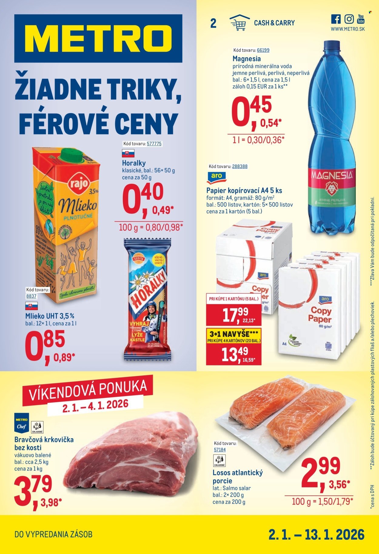METRO leták - Maloobchod (2026-01-02 - 2026-01-13) | 1