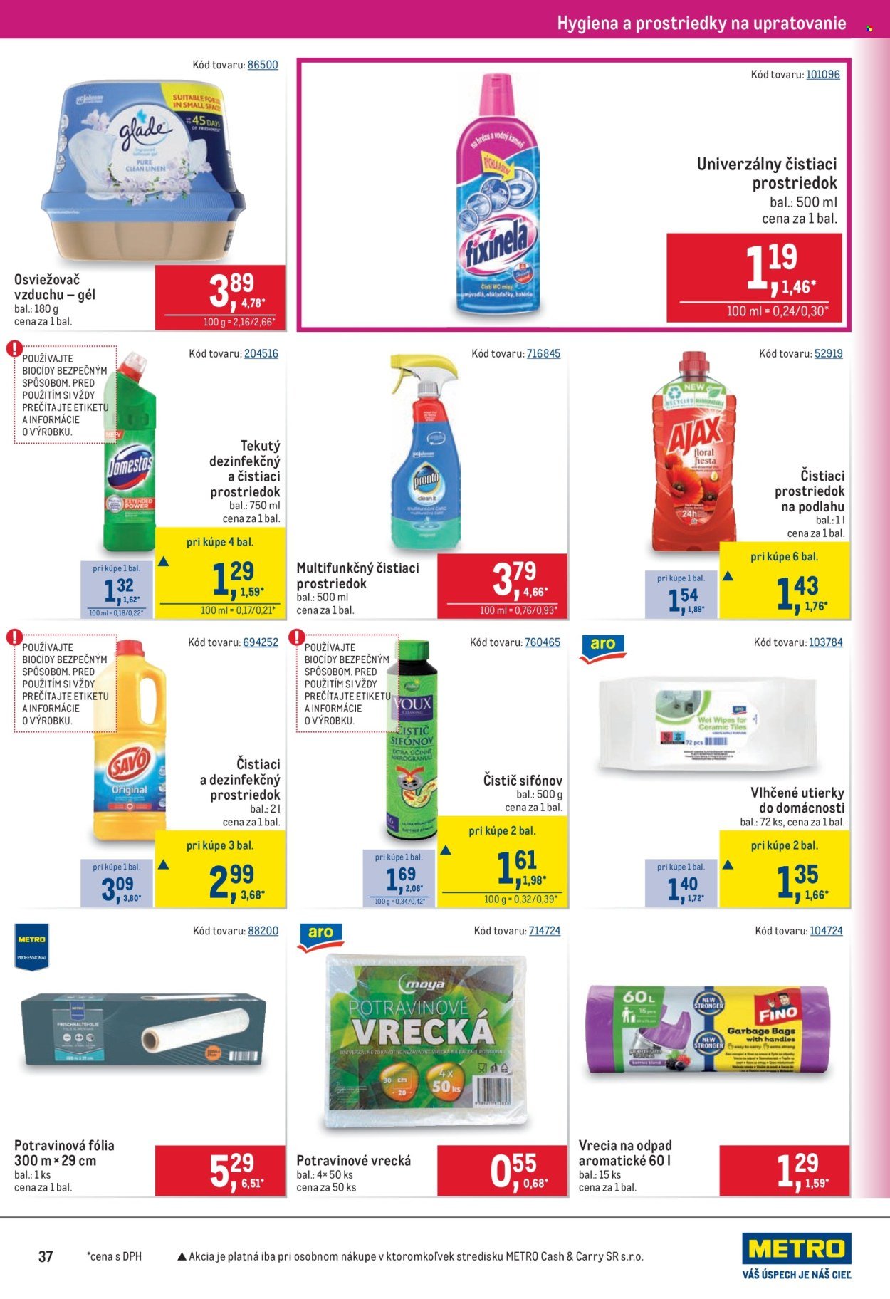 METRO leták - Maloobchod (2026-01-02 - 2026-01-13) | 37