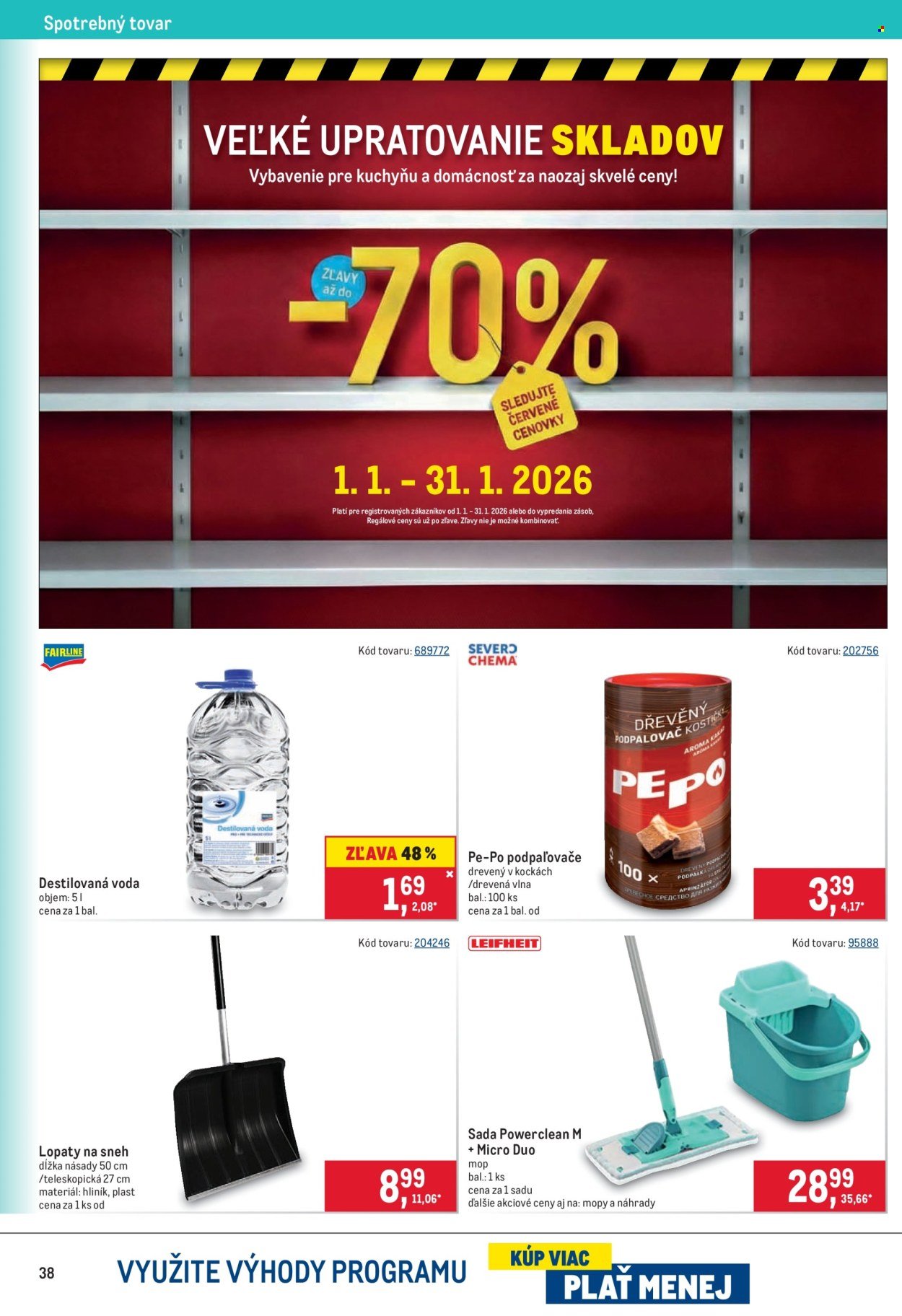 METRO leták - Maloobchod (2026-01-02 - 2026-01-13) | 38