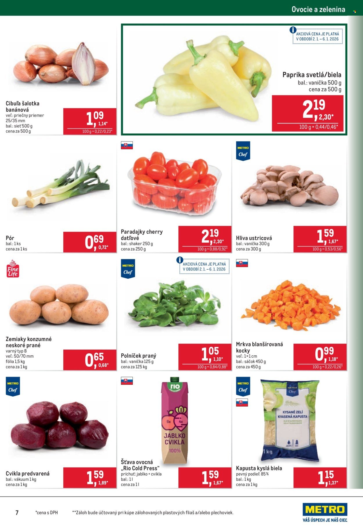 METRO leták - Maloobchod (2026-01-02 - 2026-01-13) | 7