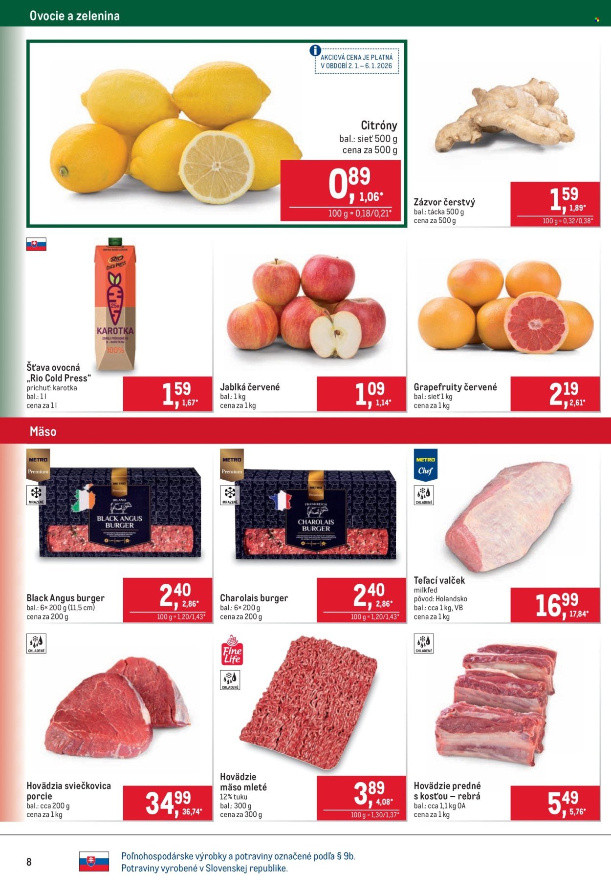 METRO leták - Maloobchod (2026-01-02 - 2026-01-13) | 8