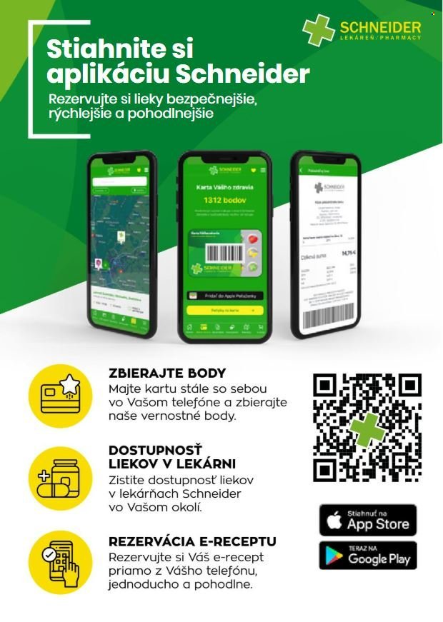 SCHNEIDER LEKÁREŇ leták - Od pondelka 1.12.2025 (2025-12-01 - 2025-12-31) | 2