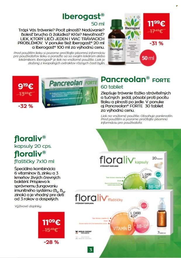 SCHNEIDER LEKÁREŇ leták - Od pondelka 1.12.2025 (2025-12-01 - 2025-12-31) | 3