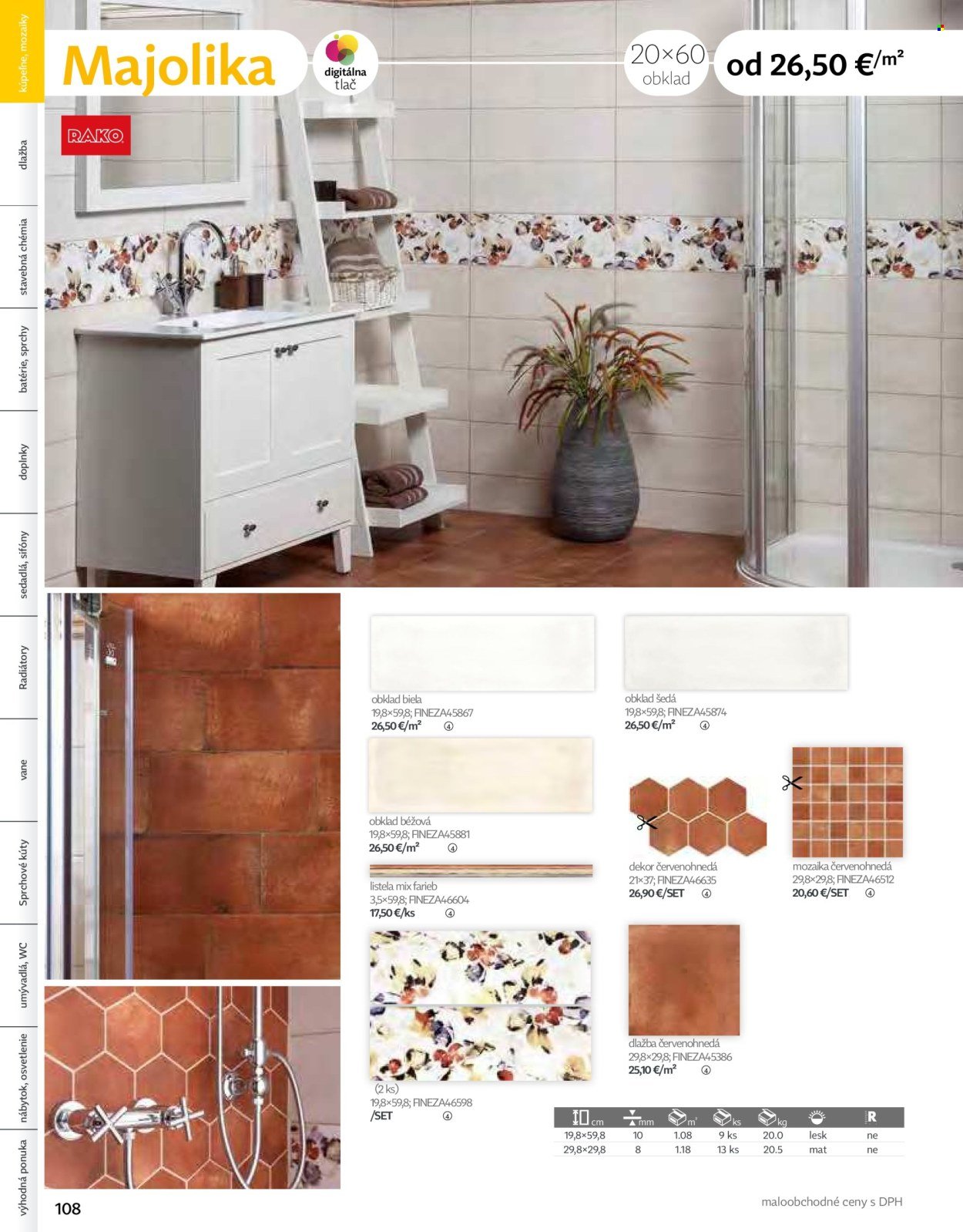 SIKO leták - Kúpeľne 2025/2026 (2025-09-07) | 108