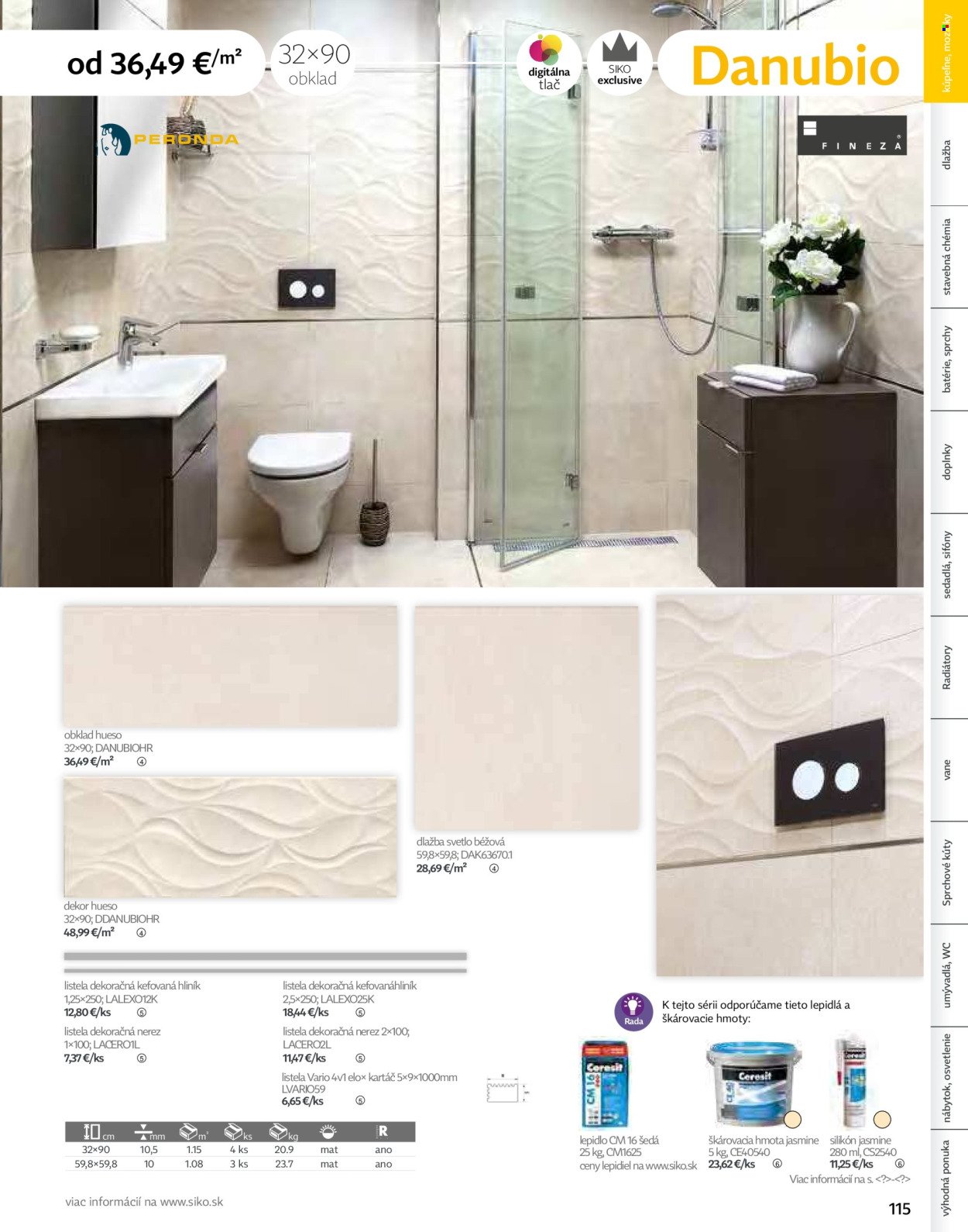 SIKO leták - Kúpeľne 2025/2026 (2025-09-07) | 115