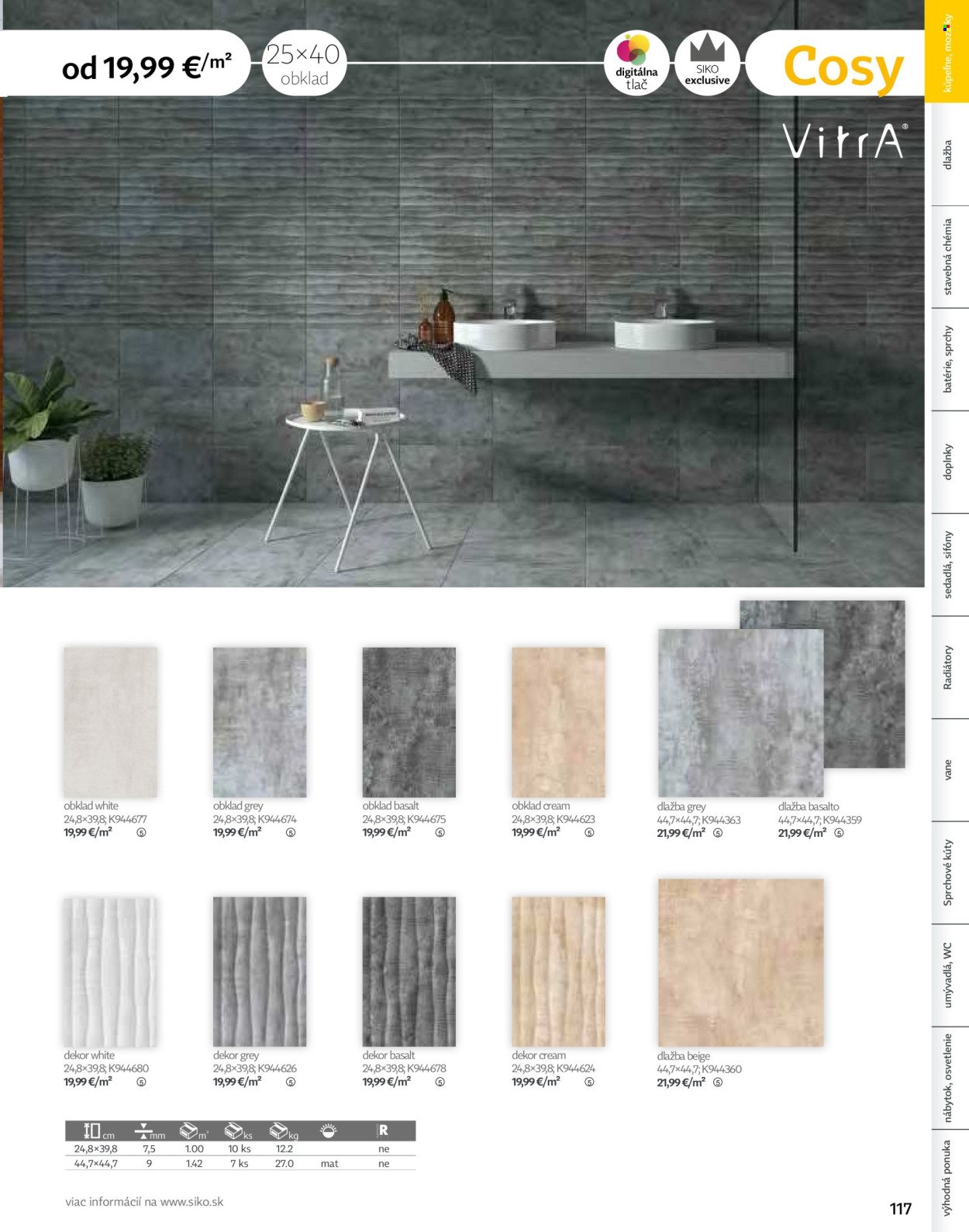 SIKO leták - Kúpeľne 2025/2026 (2025-09-07) | 117