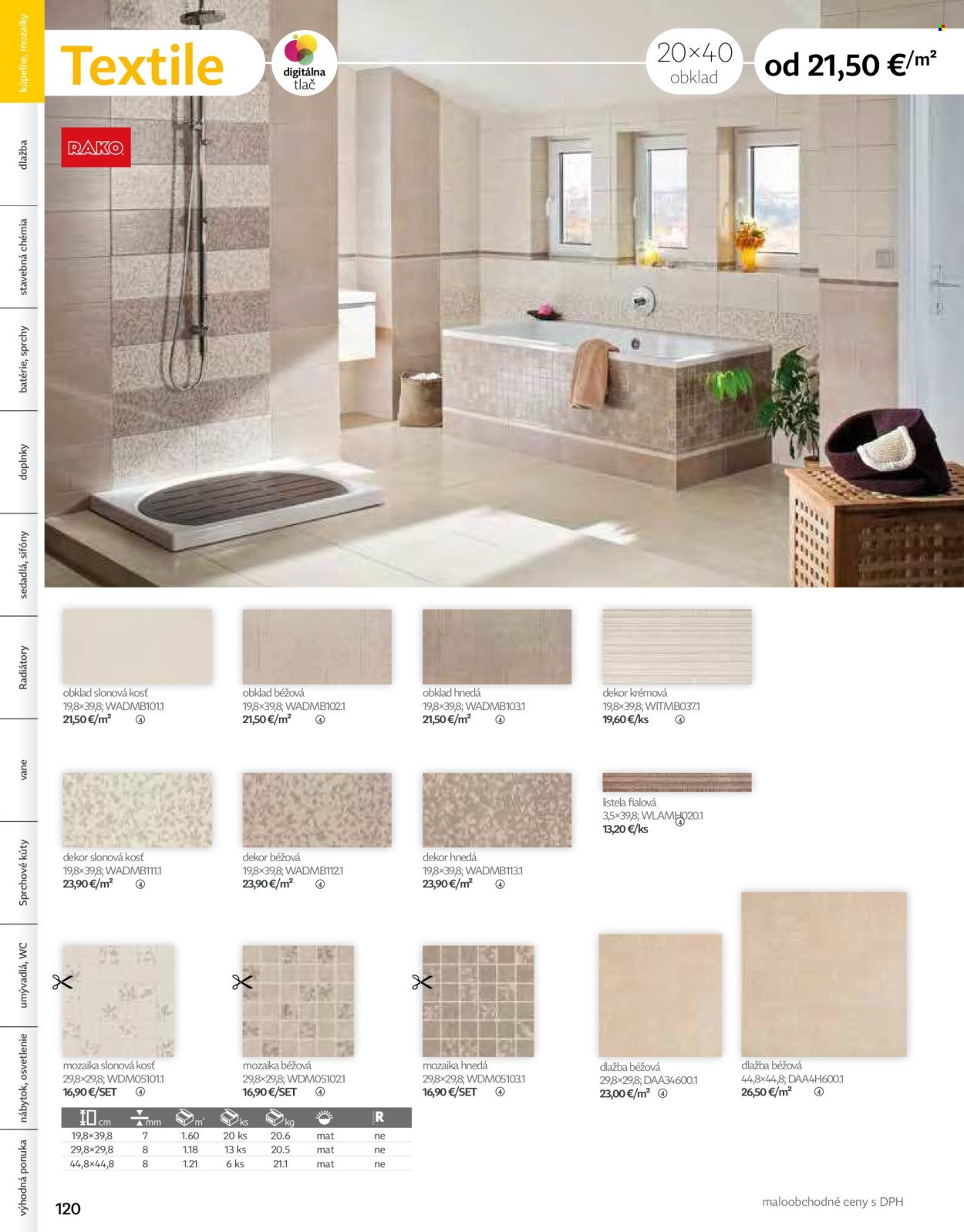 SIKO leták - Kúpeľne 2025/2026 (2025-09-07) | 120