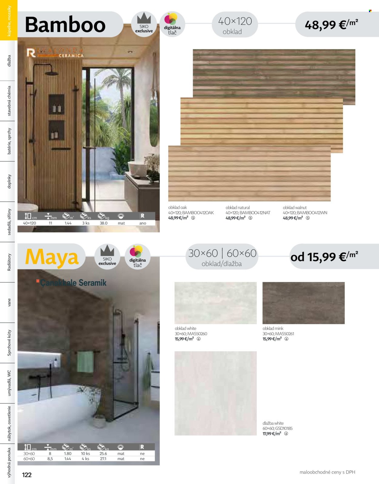 SIKO leták - Kúpeľne 2025/2026 (2025-09-07) | 122