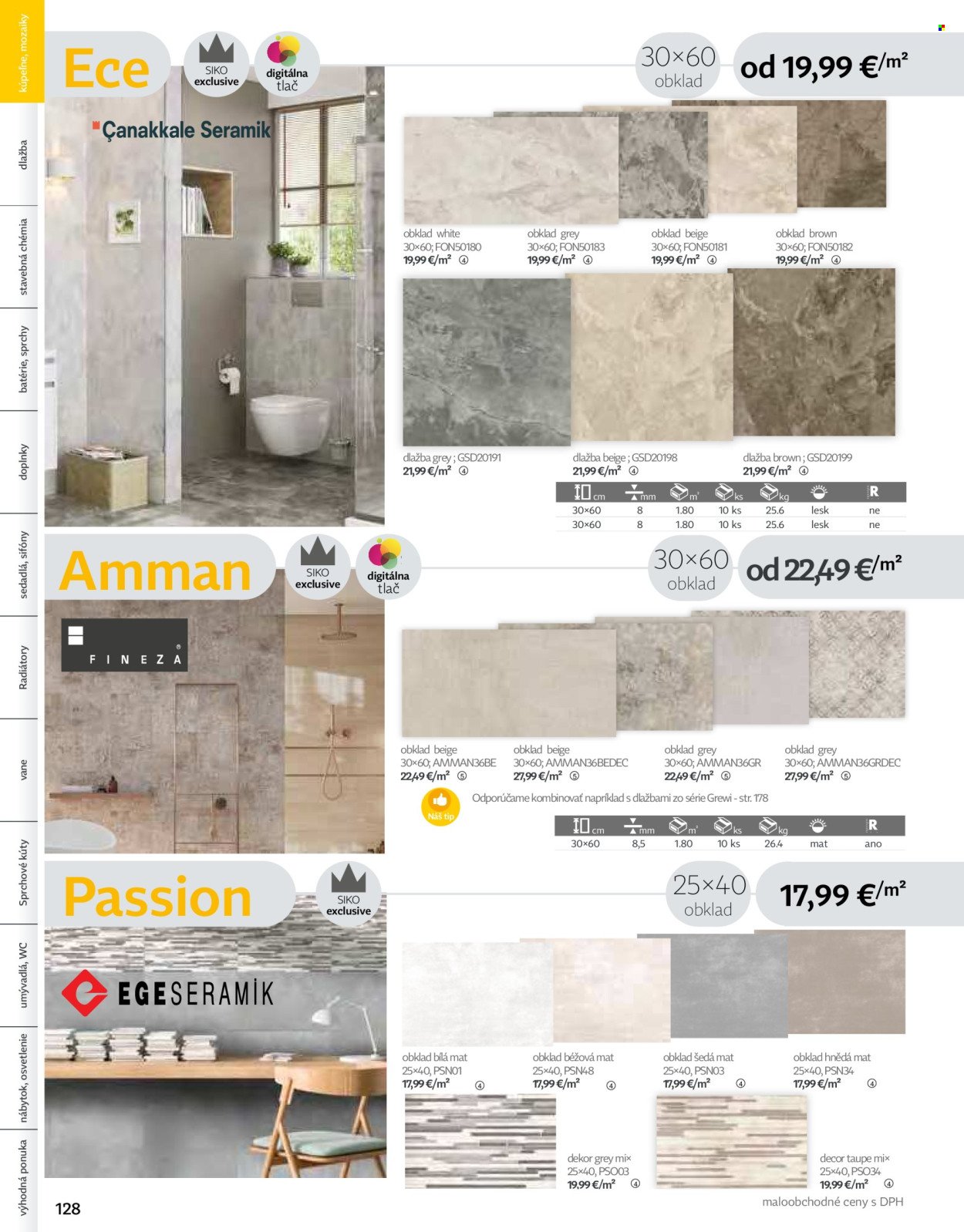 SIKO leták - Kúpeľne 2025/2026 (2025-09-07) | 128