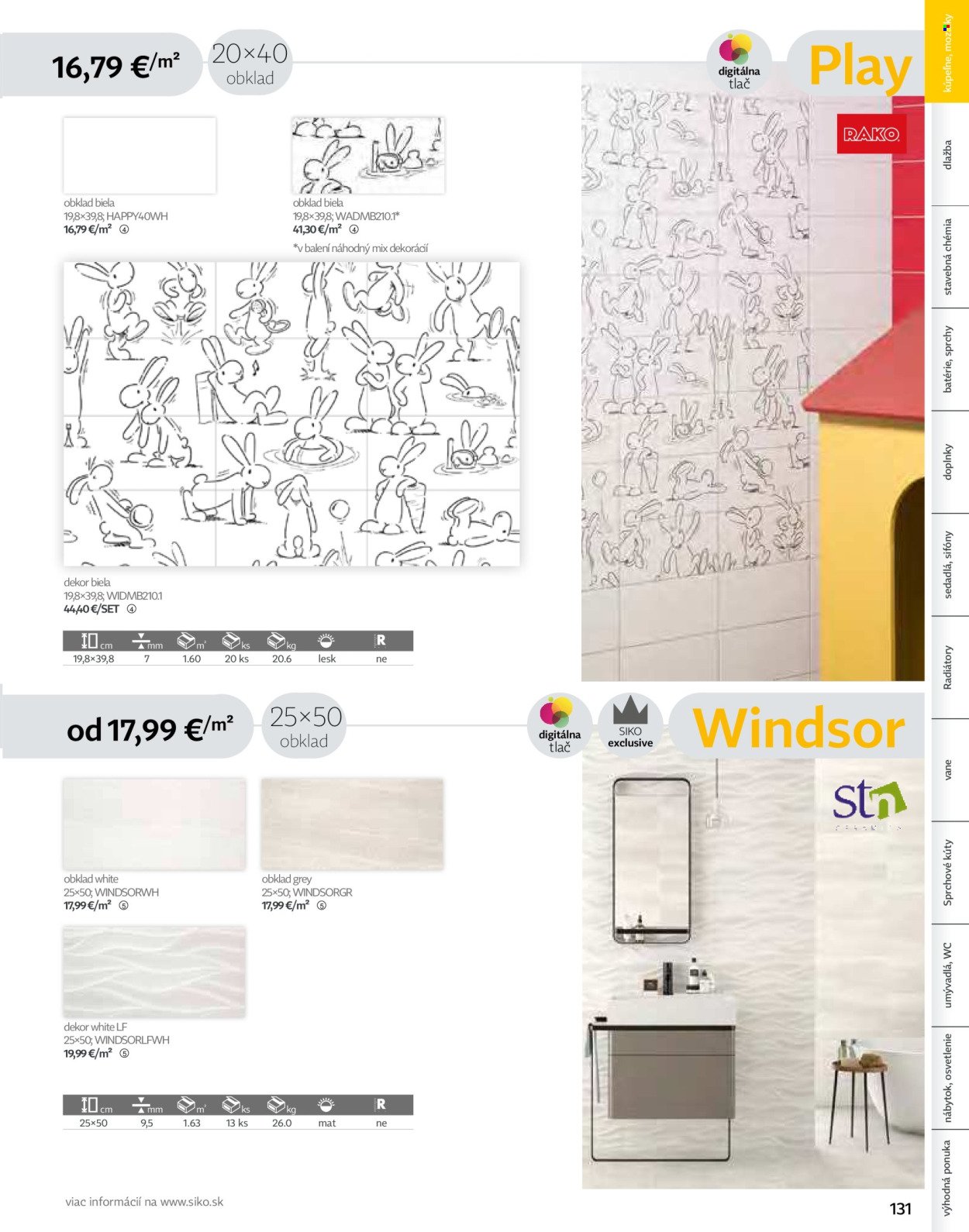 SIKO leták - Kúpeľne 2025/2026 (2025-09-07) | 131