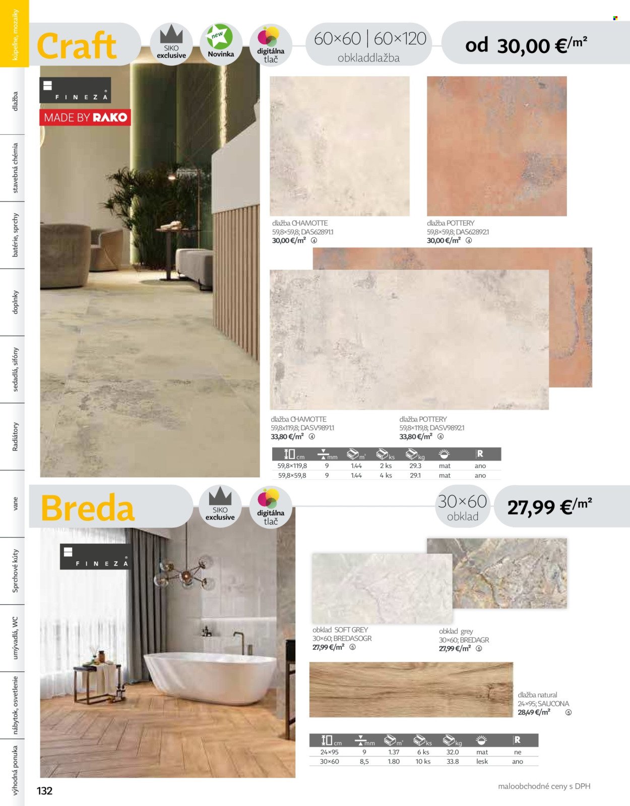 SIKO leták - Kúpeľne 2025/2026 (2025-09-07) | 132