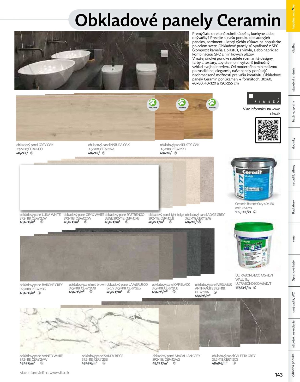 SIKO leták - Kúpeľne 2025/2026 (2025-09-07) | 143