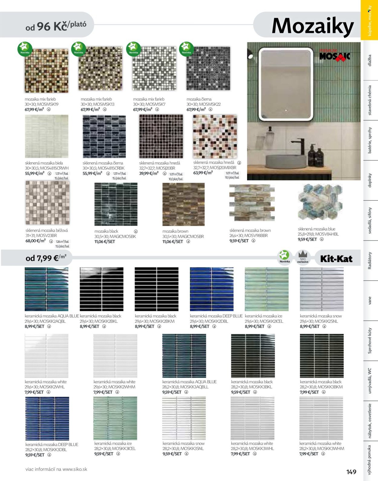 SIKO leták - Kúpeľne 2025/2026 (2025-09-07) | 149