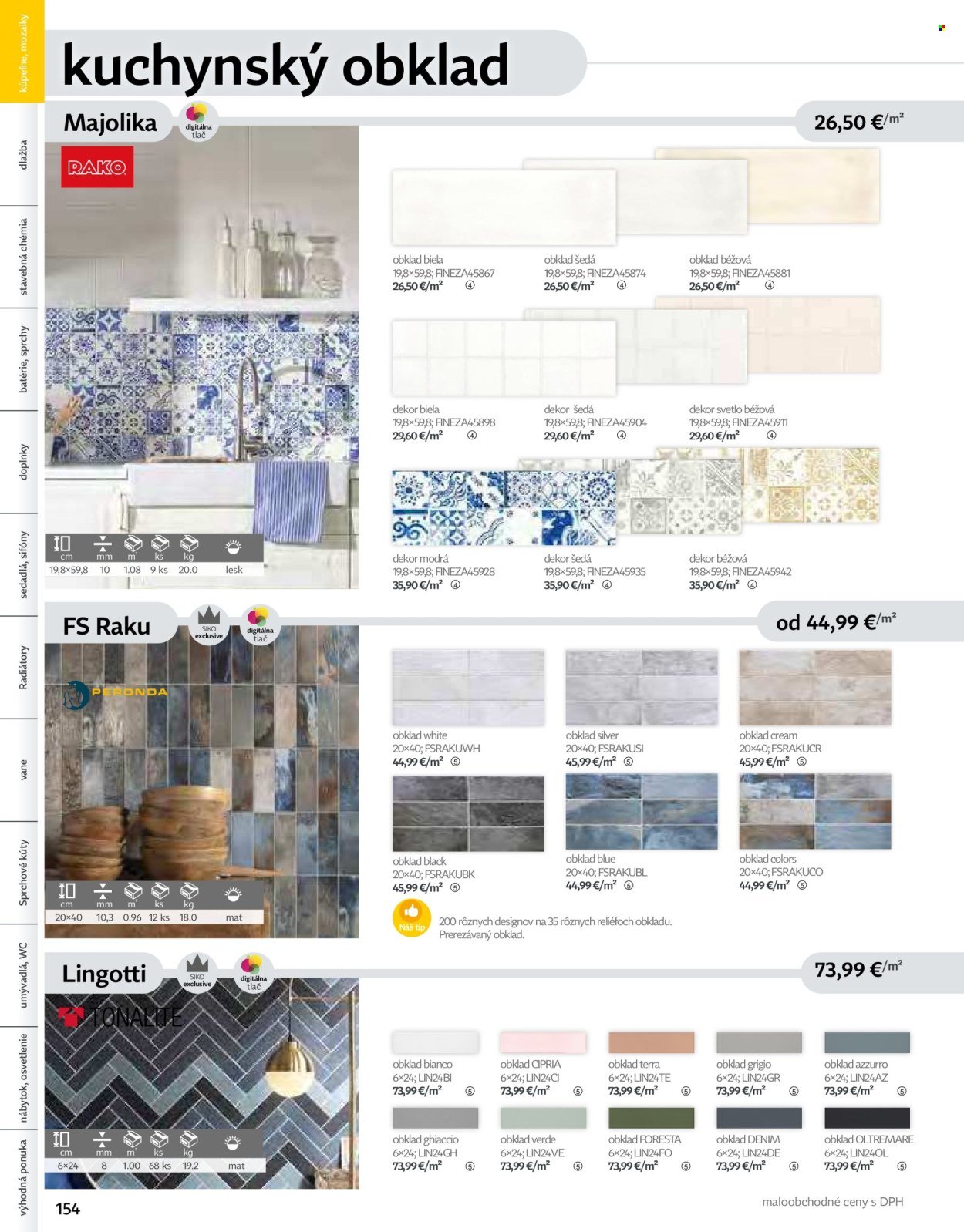 SIKO leták - Kúpeľne 2025/2026 (2025-09-07) | 154