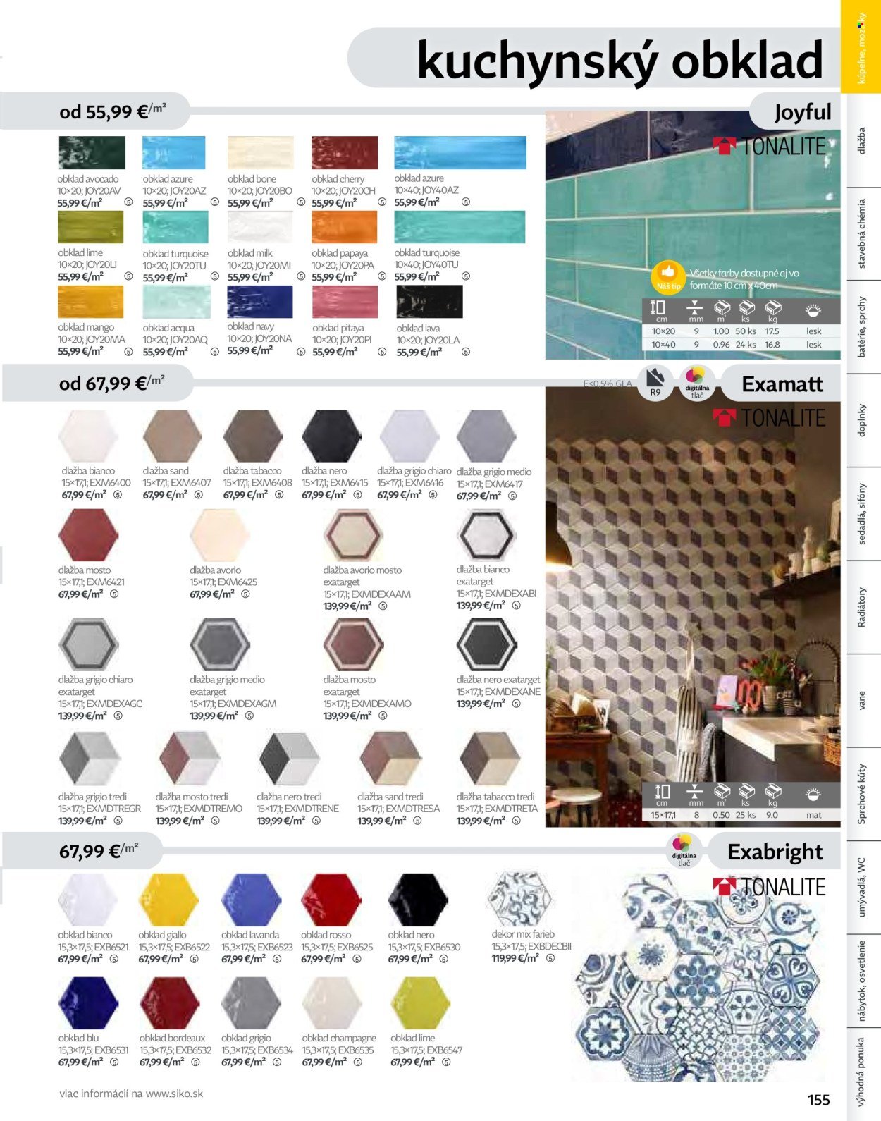 SIKO leták - Kúpeľne 2025/2026 (2025-09-07) | 155