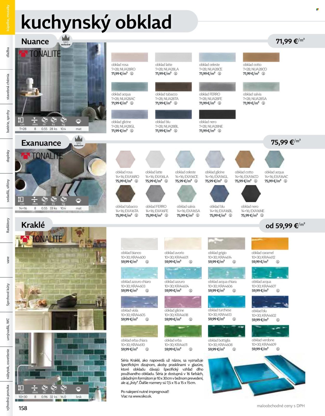 SIKO leták - Kúpeľne 2025/2026 (2025-09-07) | 158