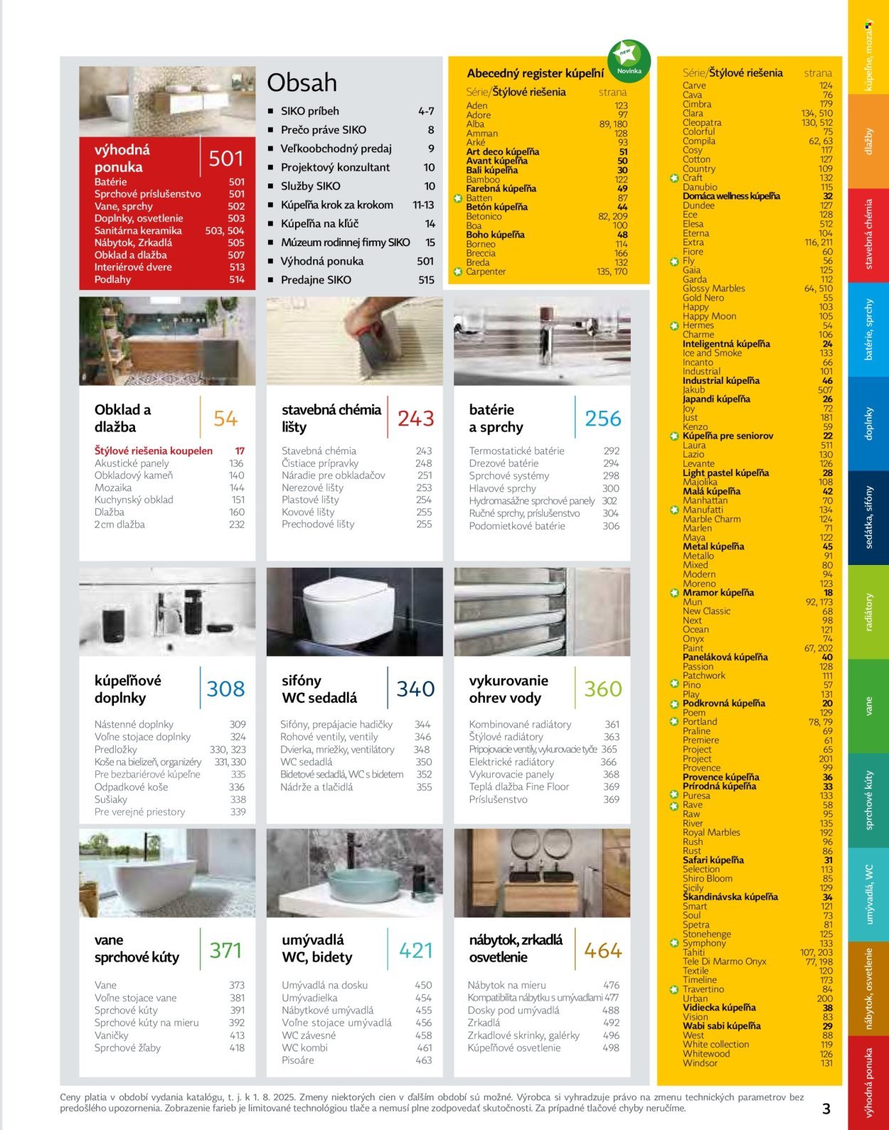 SIKO leták - Kúpeľne 2025/2026 (2025-09-07) | 3
