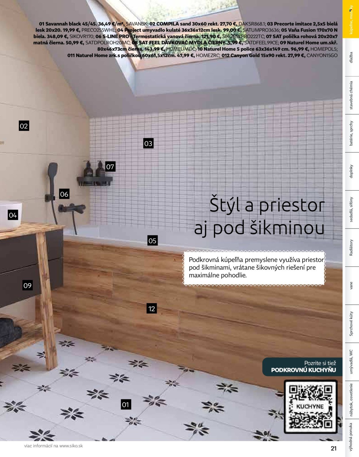 SIKO leták - Kúpeľne 2025/2026 (2025-09-07) | 21