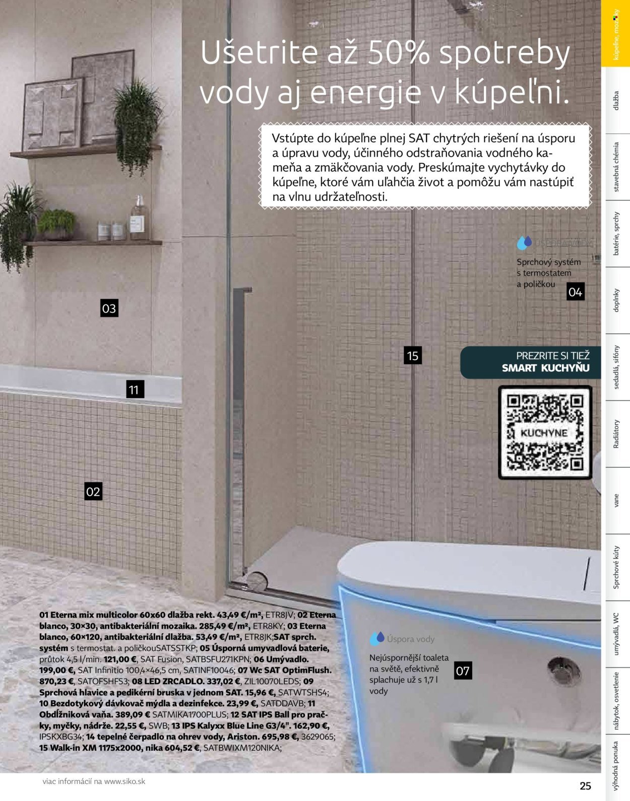 SIKO leták - Kúpeľne 2025/2026 (2025-09-07) | 25