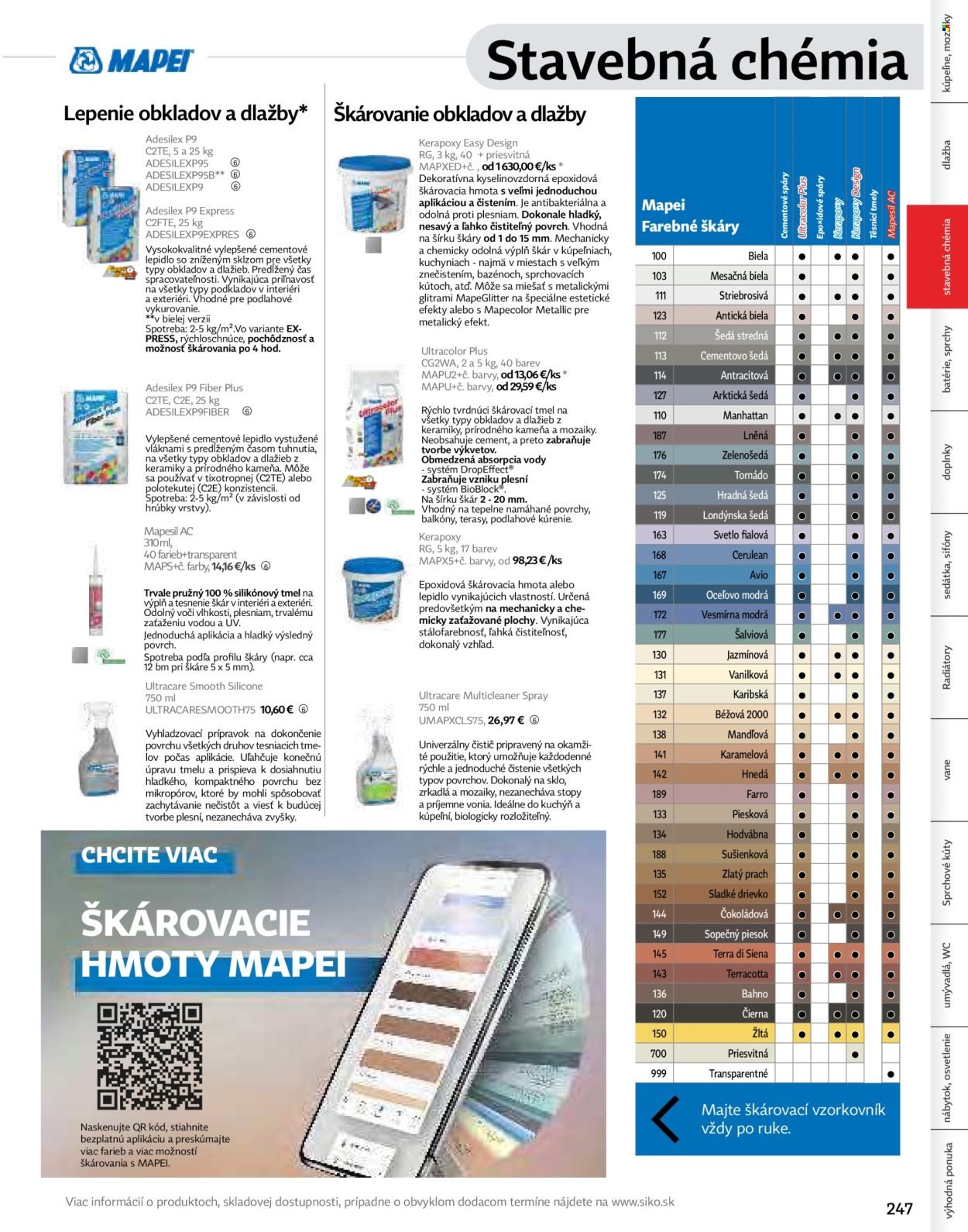 SIKO leták - Kúpeľne 2025/2026 (2025-09-07) | 247