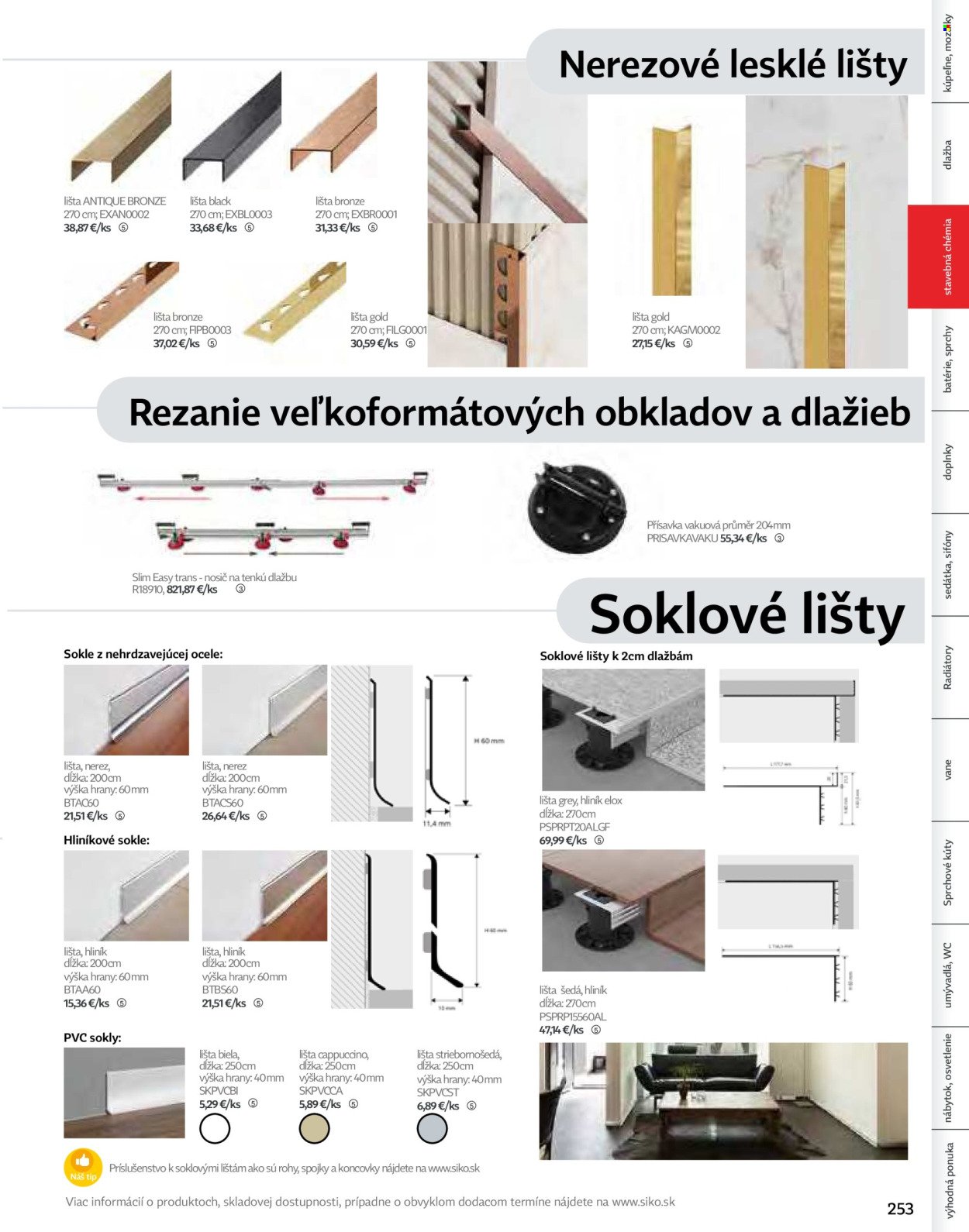 SIKO leták - Kúpeľne 2025/2026 (2025-09-07) | 253