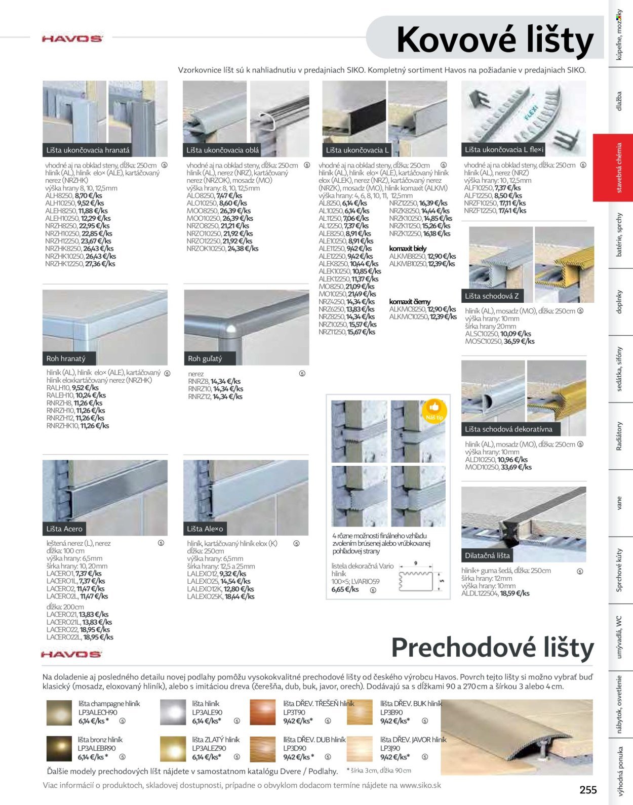 SIKO leták - Kúpeľne 2025/2026 (2025-09-07) | 255