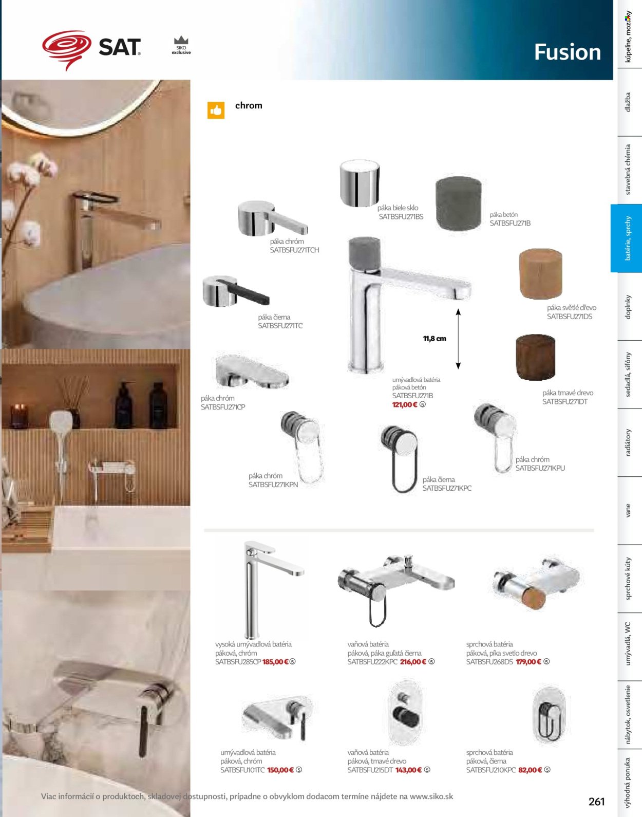 SIKO leták - Kúpeľne 2025/2026 (2025-09-07) | 261