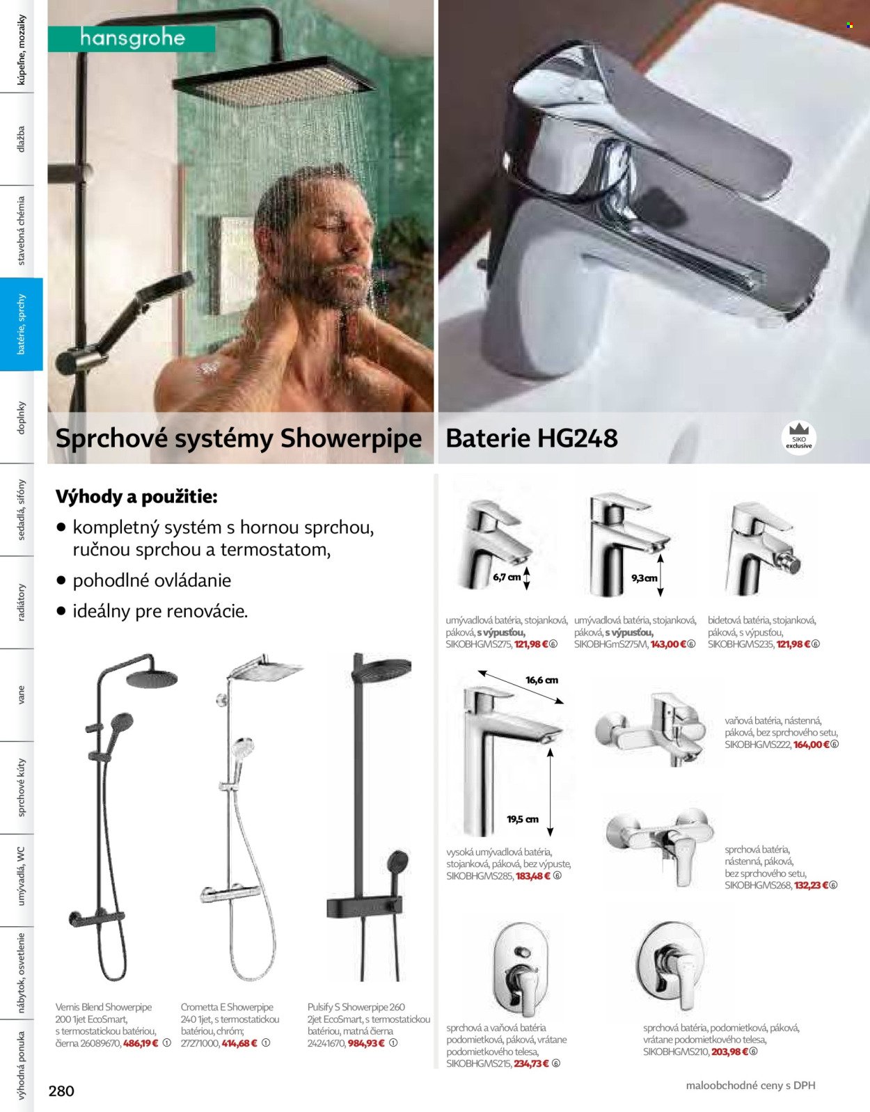 SIKO leták - Kúpeľne 2025/2026 (2025-09-07) | 280