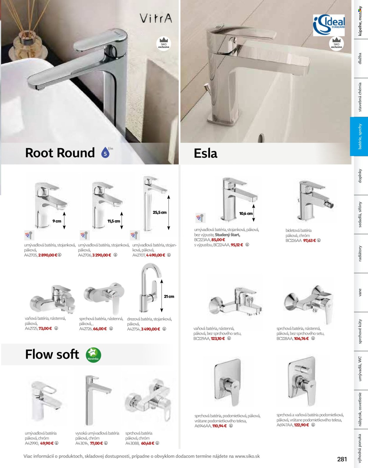 SIKO leták - Kúpeľne 2025/2026 (2025-09-07) | 281