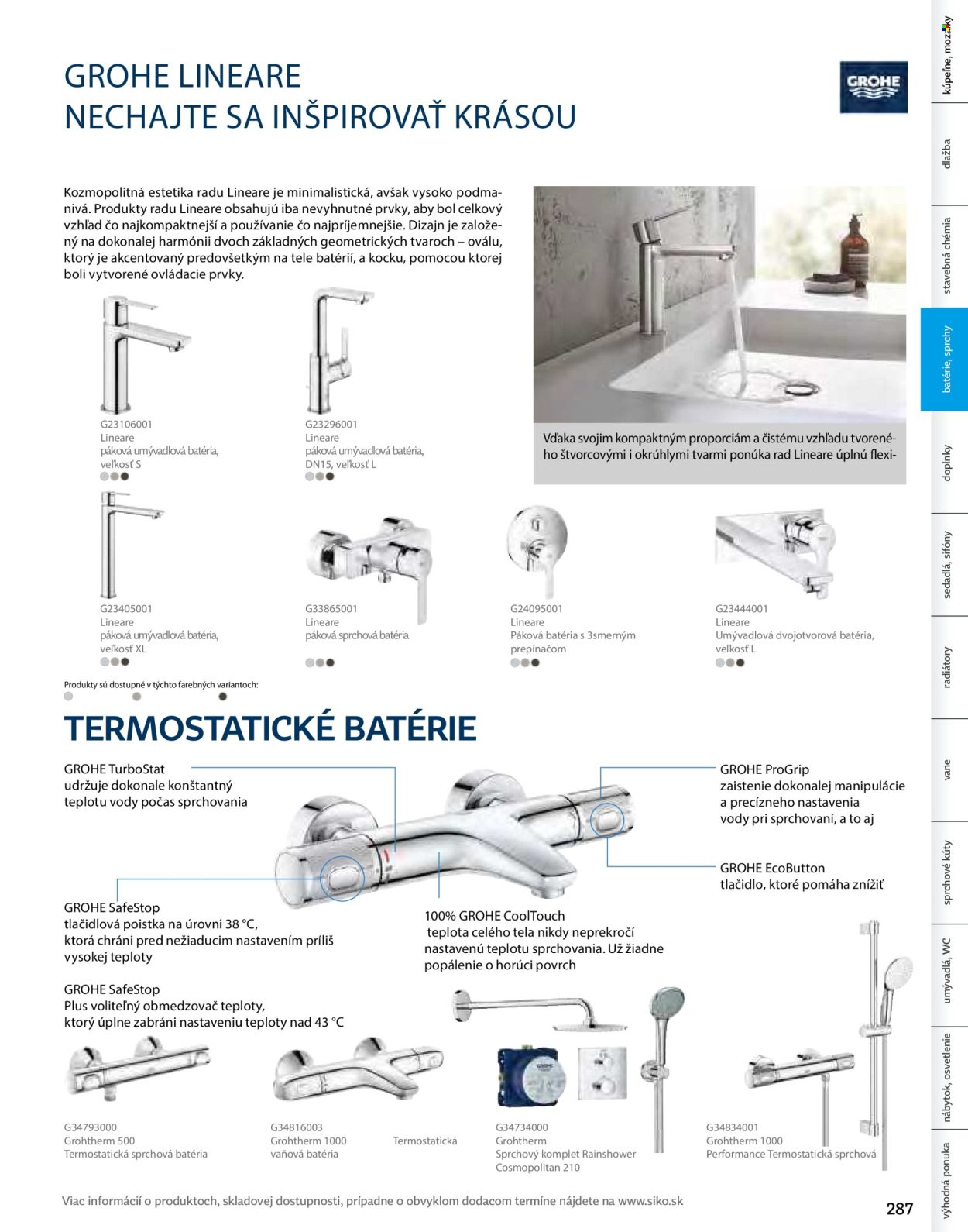 SIKO leták - Kúpeľne 2025/2026 (2025-09-07) | 287