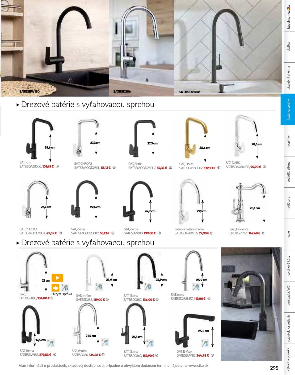 SIKO leták - Kúpeľne 2025/2026 (2025-09-07) | 295