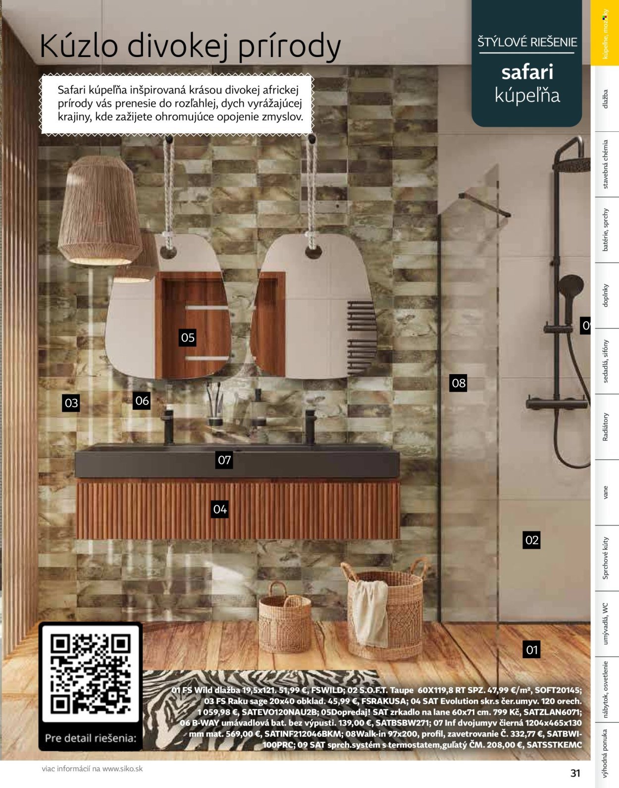 SIKO leták - Kúpeľne 2025/2026 (2025-09-07) | 31