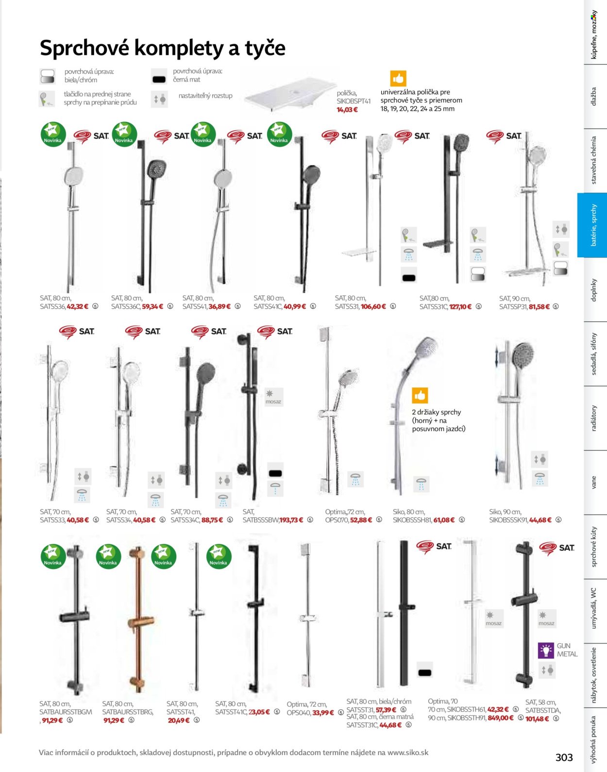 SIKO leták - Kúpeľne 2025/2026 (2025-09-07) | 303