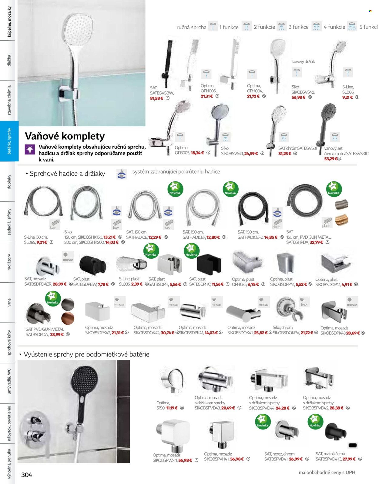 SIKO leták - Kúpeľne 2025/2026 (2025-09-07) | 304