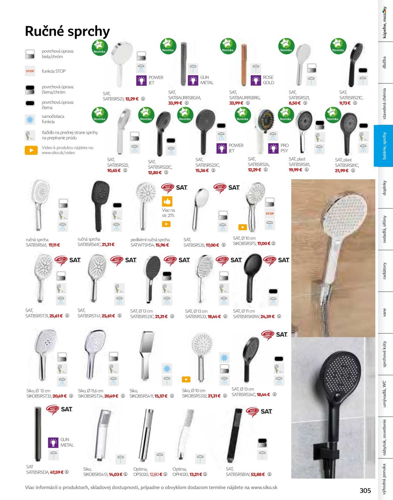 SIKO leták - Kúpeľne 2025/2026 (2025-09-07) | 305